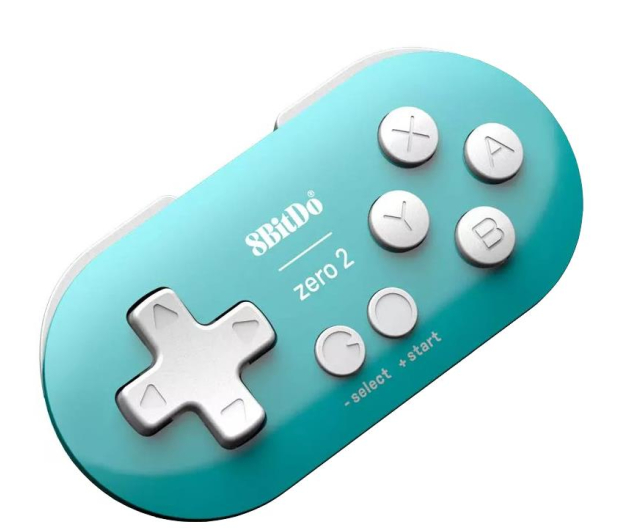 8BitDo Zero 2 Bluetooth Gamepad Mini Controller - Turquoise RET00222 - 1106092 - zdjęcie 2